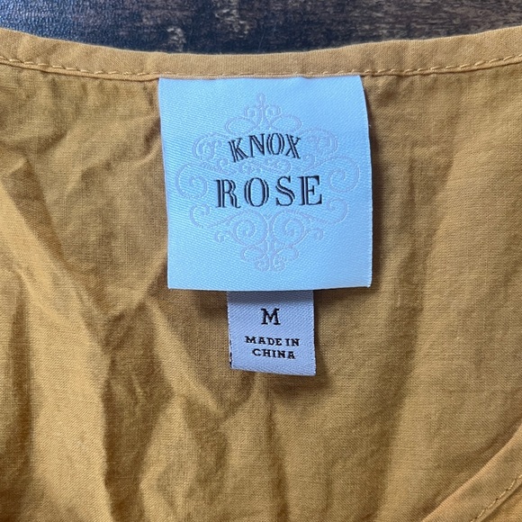 Knox Rose Mustard Yellow Tank Top - Picture 3 of 6